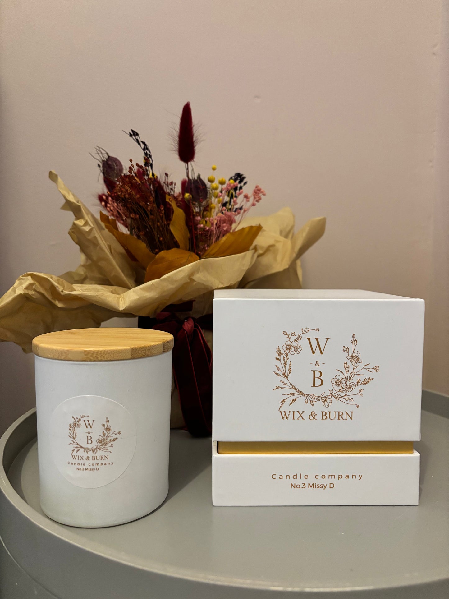 No. 3 Miss D – Floral Chic Soy Candle